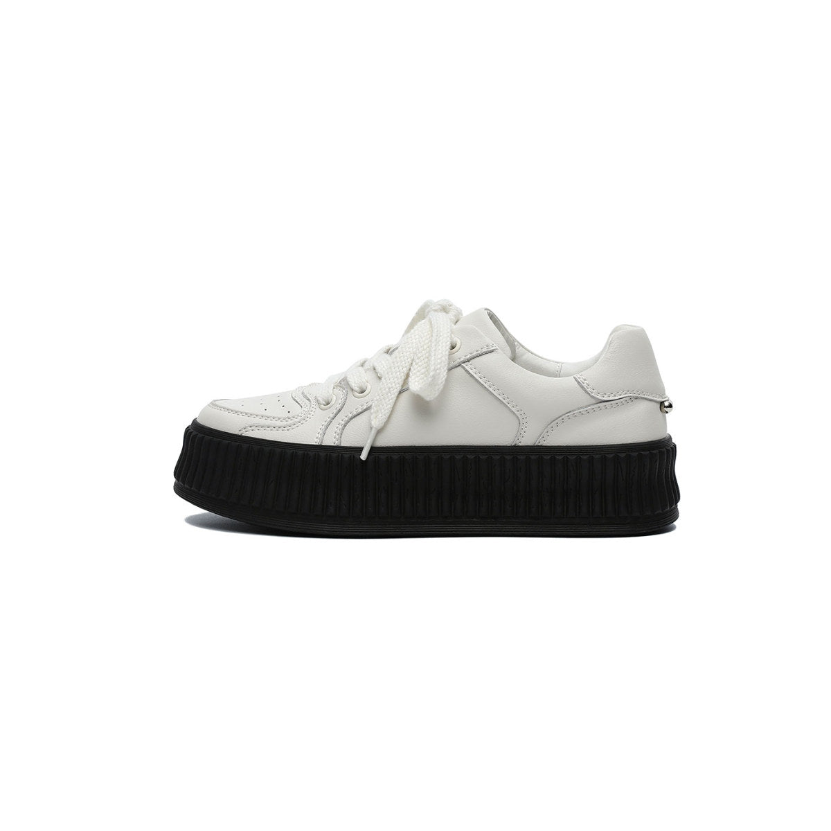Minimalistic Platform Sneakers-0