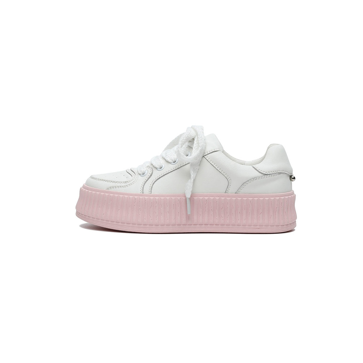 Minimalistic Platform Sneakers-6