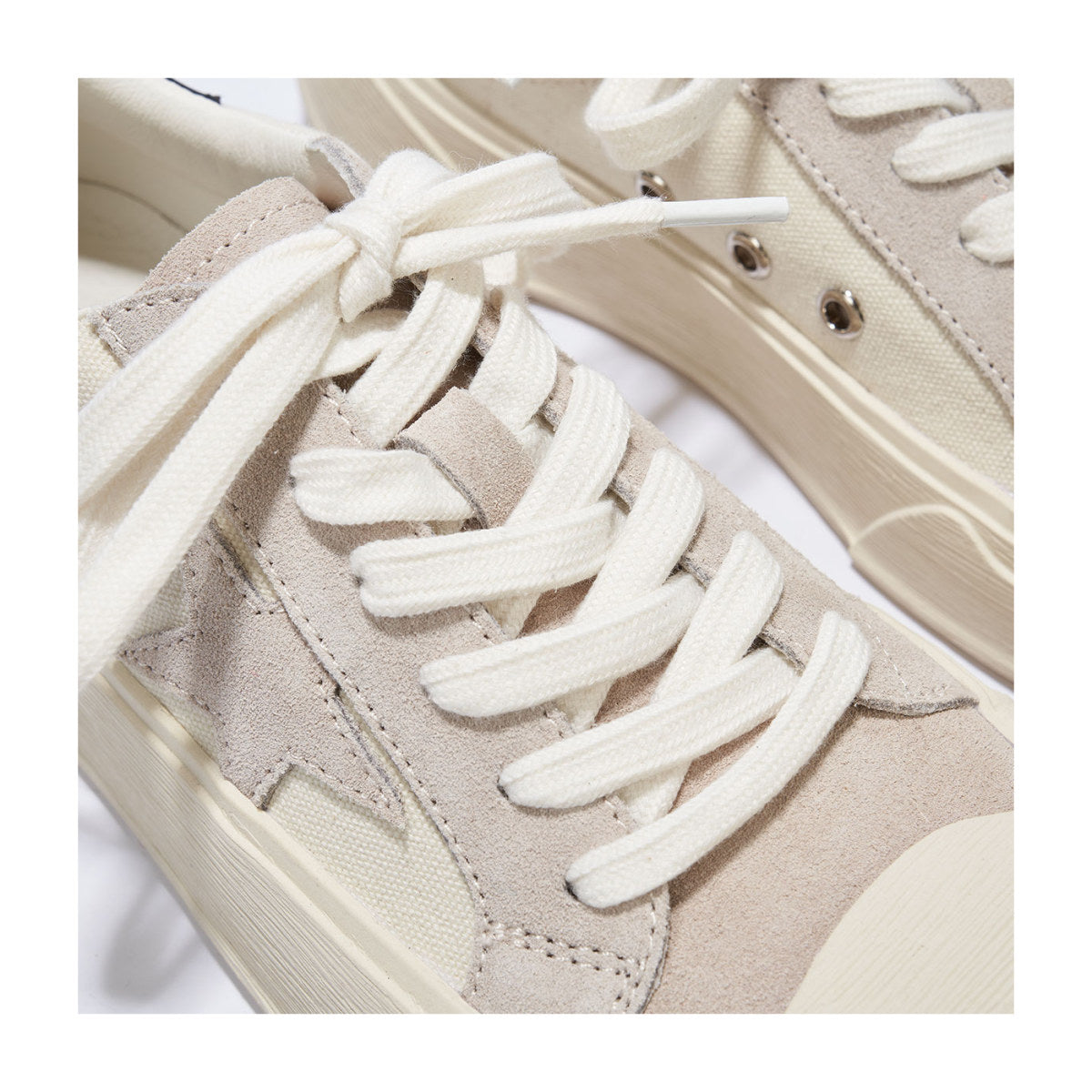 Pastel Star Canvas Sneakers-2